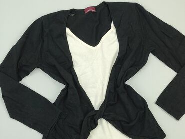 bluzki czarne z długim rękawem: Blouse, M (EU 38), condition - Good