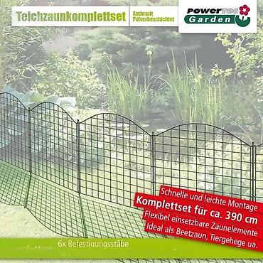 Baštenska dekoracija: Dekorativna i zaštitna baštenska ograda – komplet set - Fleksibilni — 3