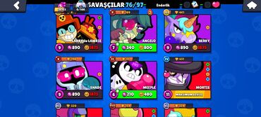 İT, komputerlər, əlaqə: Hesab cox gozel ve sansli 1 defe bravl pas alinibdi efsanenin hamsi — 8