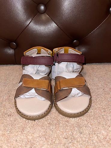 Детская обувь: Next детская обувь. Хаки сандали. Размер: 26.5/28/34.5р. Цена — 21