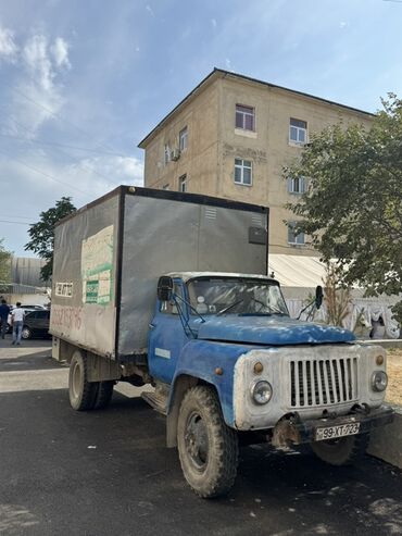 Yük maşınları üçün qoşqular: QAZ Qaz 53, 1984 il, motor 4.5 l, Furqon, İşlənmiş