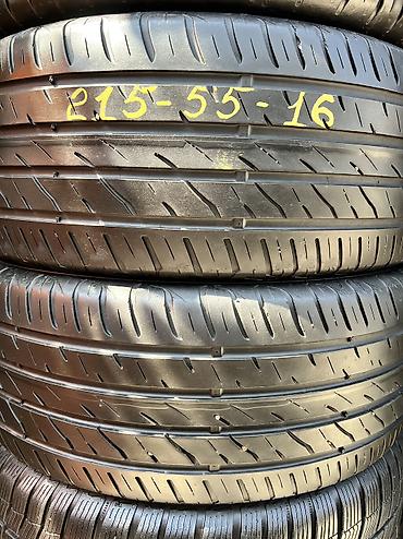 Шиналар 215 / 55 / R 16, Жай, Колдонулган, Жуп, Чехия, GoodYear