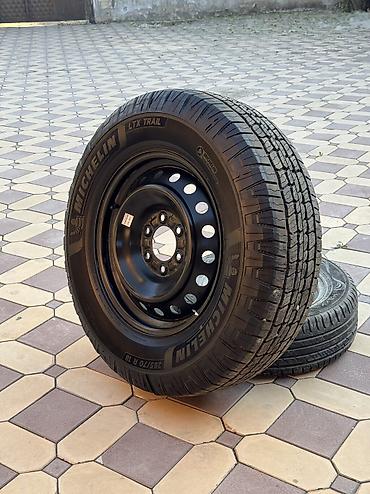 Унаа: Шина Michelin LTX Trail на стальном диске Новый можно сказать ОДИН — 2