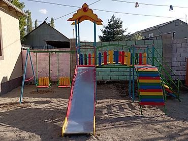 горки: Детская, двух скатная горка! отлично подходит для небольших детских — 9