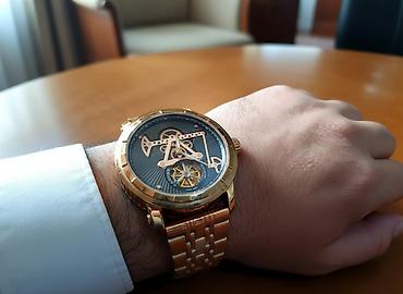 Аксессуары: Новый, Наручные часы, Cartier, цвет - Золотой — 2