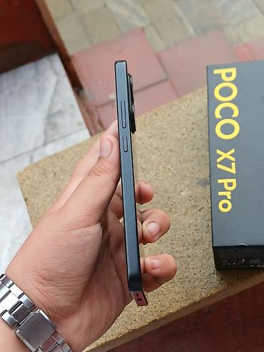 pubg random: Poco X7 Pro, 256 GB, rəng - Qara, Zəmanət, Barmaq izi, Simsiz şarj — 7