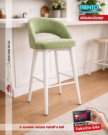 bar stullari satilir: Mətbəx üçün, Yeni, Stul — 8