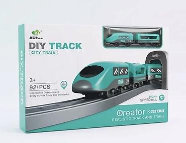 Игрушки: Игровой набор «DIY TRACK – City Train» (AUTree) - Конструктор — 1