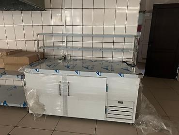 Другое оборудование для кафе, ресторанов: Стол холодильник, пицца стол, тепловой стол, стол из нержавейки — 13