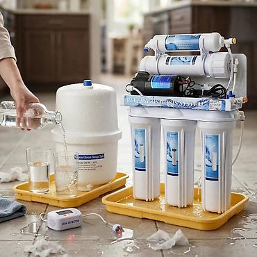 Фильтры для питьевой воды: Система очистки воды «Reverse Osmosis System» для дома Комплект для — 4