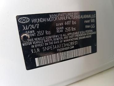 sonata нюрайс: Hyundai Sonata: 2018 г., 2.4 л, Автомат, Бензин, Седан — 4