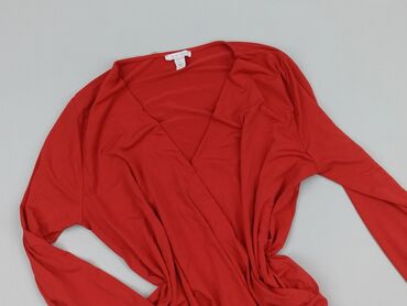 czerwona satynowa sukienka h: Amisu, Women`s body, size L (EU 40)