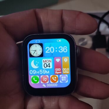 sederek saat: Yeni, Smart saat, Sensor ekran, rəng - Ağ
