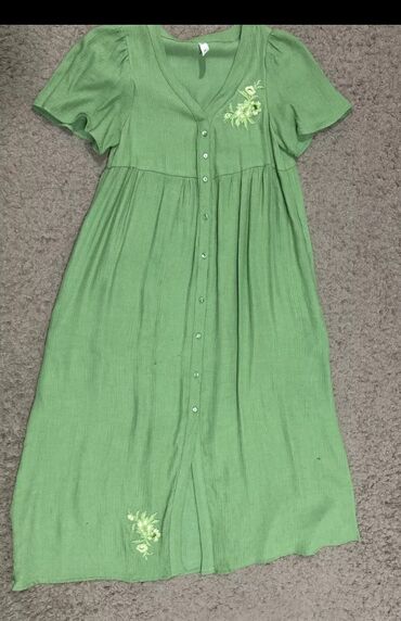 gupurlu donlar: Детское платье цвет - Зеленый