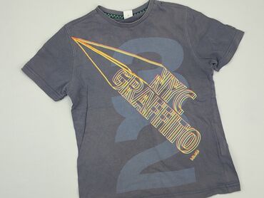 biała letnia sukienka midi: T-shirt, SOliver, 10 years, 134-140 cm, condition - Very good