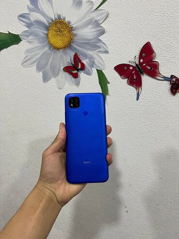 телефон 9с: Xiaomi, Redmi 9C, Б/у, 32 ГБ, цвет - Синий, 2 SIM