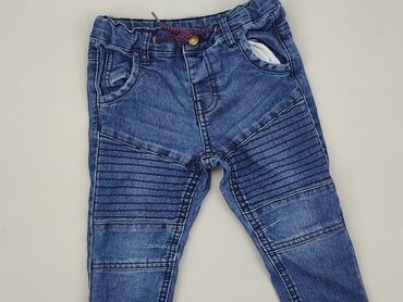 joggery jeans: Spodnie jeansowe, Boys, 2-3 lat, 98, stan - Dobry