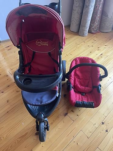 Uşaq dünyası: Uşaq arabası 50 azn.avtokreslo 30 azn.MyBaby 2-si 1-də uşaq arabası + — 1