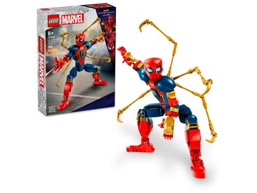 пистолет игрушка железный: Lego Marvel 76298 Человек -паук🕸️🕷️New 2024! Подвижная фигурка