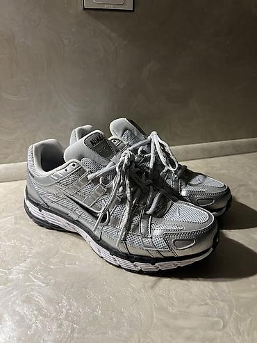 ayaqab: Nike P-6000 qadın idman ayaqqabısı – gümüşü/metalik rəngli — 2