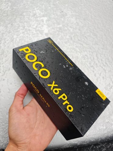 холодильных оборудований: Poco X6 Pro 5G, Жаңы, 512 ГБ, түсү - Кара, 1 SIM, 2 SIM, eSIM