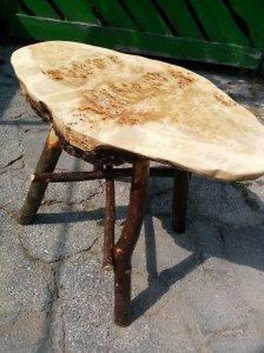 Antique Club Tables: KLUB STO PUNO DRVO NOV STO ZA BASTU I TERASU AKCIJA | Cene nisu — 5