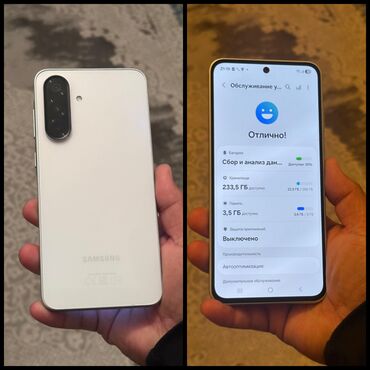 samsung a 8: Samsung Galaxy A36, 256 GB, rəng - Ağ, Sensor, Barmaq izi, İki sim kartlı
