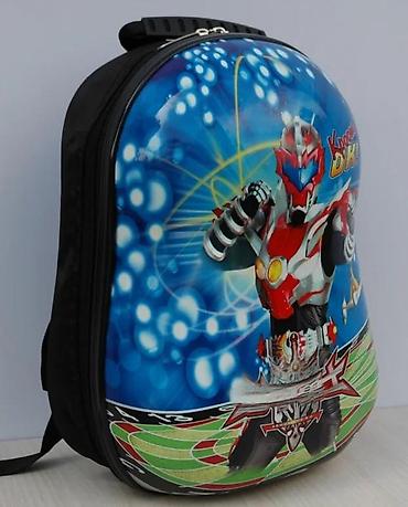 Rančevi, torbe i koferi: Dečji ranac sa 3D motivom superheroja - Tvrđa 3D prednja strana sa — 8