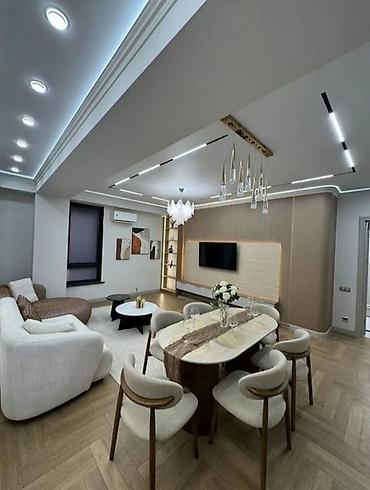 2 8: 3 комнаты, 80 м², Асанбай мкр Элитка, 10 этаж, Дизайнерский ремонт — 3