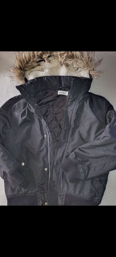 olsen crna zenska jakna za prelazno vreme: H&M, 128-134