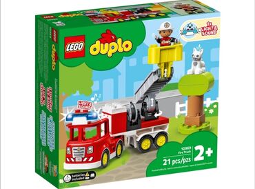 детские игрушки машины: Lego Duplo 10969 Пожарная машина 🚒 рекомендованный возраст 2+,21