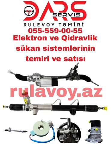 Sükan sütünları, rulevoy: Qidravlik ve Elektron rulevoylarin temiri ve satisi
Rulevoy.az