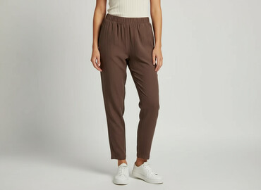 spodnie szerokie cropp: Cropp, Material trousers for women, size 2XS
