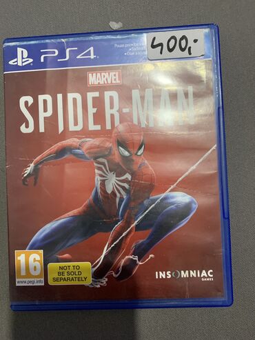 плейстейшын 4: Продаю игру SPIDER-MAN 
Цена: 1500
Номер