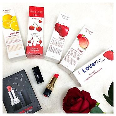 Товары для взрослых: Набор интимных товаров: 1) Вибратор «кролик» - Материал: гладкий — 3