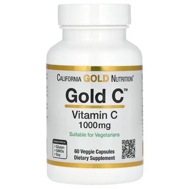 afrika aslanı kapsül: California Gold Nutrition Vitamin C 1000mg, 60 kapsul. 14 AZN. Amerika