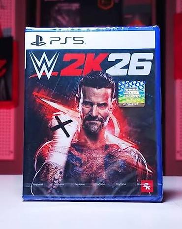 wwe 2k25: Məhsul: PlayStation 5 oyunu – WWE 2K26 (disk versiyası) Təsvir: - — 1