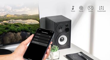 Səsgücləndiricilər, qulaqlıqlar və mikrofonlar: 🔊 Edifier R990BT 2.0 Aktiv Multimedia Dinamik – Güclü və Saf Səsin — 3