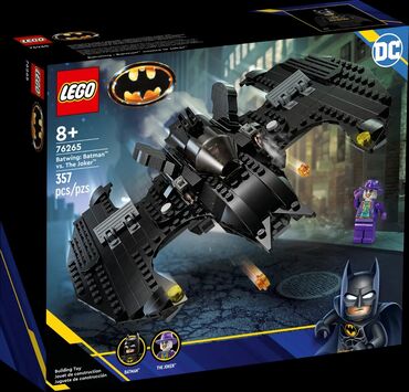 Игрушки: Lego DC 76265 Бэтмен против Джокера 🃏, рекомендованный возраст 8+,357