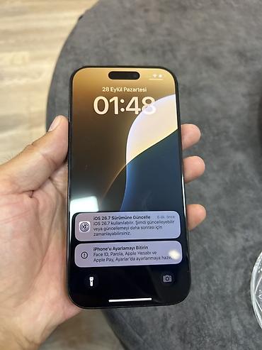 Mobil telefonlar: IPhone 16 Pro, 128 GB, Qara, Face ID — 4