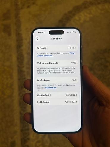 apple se 2020: IPhone 16, 128 GB, Blue Titanium, Face ID — 3