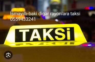 Reklam löhvələri: İsmayıllı taksi Bakı digər rayonlara