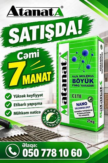 a herifleri: Mr.Fix tikinti materialları – keramika və kafel üçün yapışdırıcılar — 3