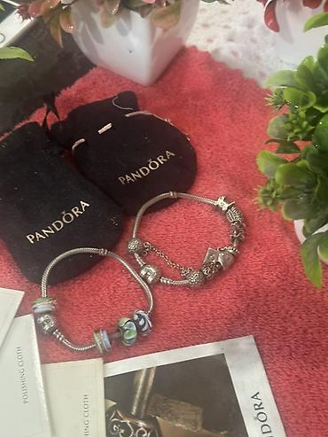 бусина: Браслеты Pandora с шармами — комплект. СРОЧНО ‼️ Состав: - 2 — 1