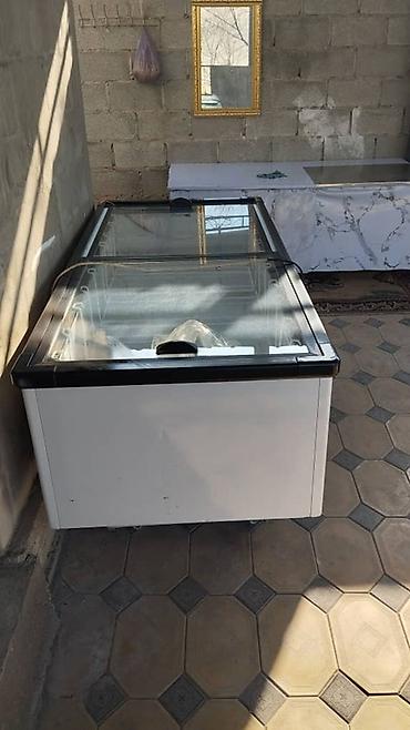 Морозильные шкафы, лари: Морозильный бонет/ларь VASIN с раздвижными стеклянными крышками. - — 10