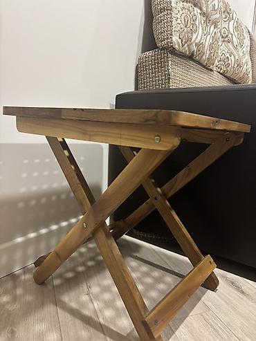 Столдор: Складной деревянный столик В наличии 2 стола - Материал: натуральное — 3