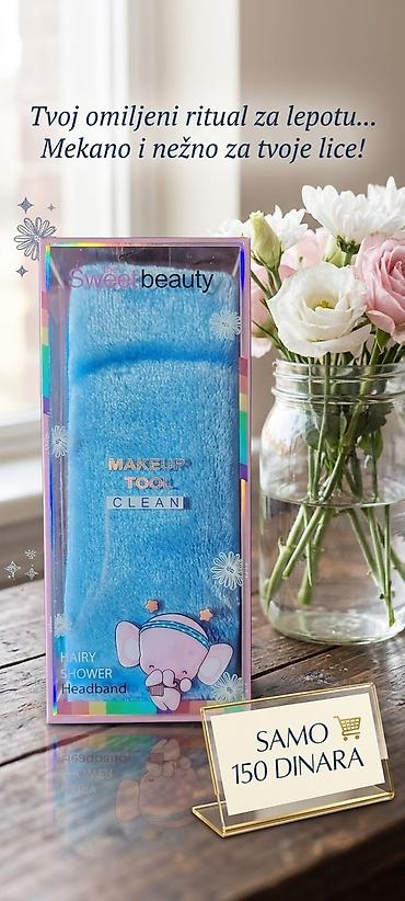 opposite salonke zenske: Traka za kosu za šminkanje i tuširanje – Sweet Beauty “Makeup Tool — 1