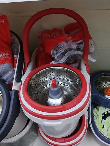 Ведро-центрифуга для швабры с отжимом (spin mop bucket). - Тип at lalafo.kg Ведро-центрифуга для швабры с отжимом (spin mop bucket). - Тип