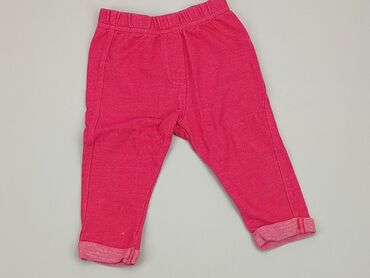 czerwony top na ramiączkach: Niemowlęce spodnie materiałowe, 3-6 m, 62-68 cm, George, stan - Bardzo dobry