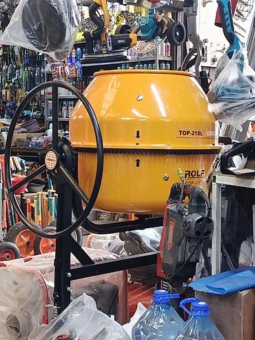 Бетономешалка ROLF TOP-210L - Объем бака: 210 литров (маркировка